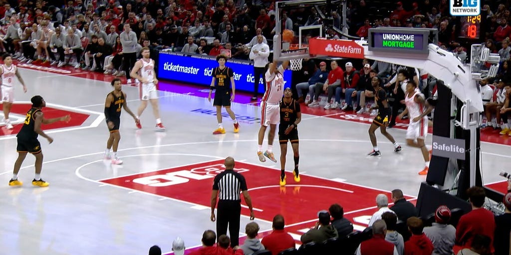 Brandon Noel finds Devin Royal for SLAM dunk, extending Ohio State's lead over Grambling State
