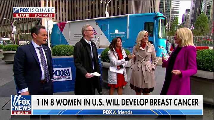 FOX brings mammogram truck to FOX Square in honor of Breast Cancer Awareness Month 