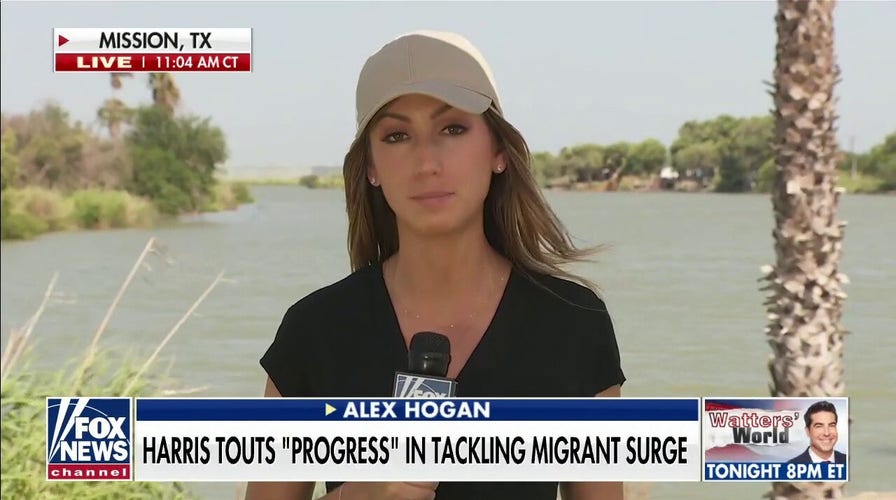 VP Harris touts 'progress' in tackling migrant surge