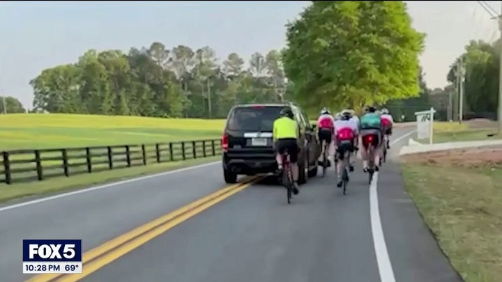 SEE IT: Georgia driver caught on camera in alleged hit-and-run