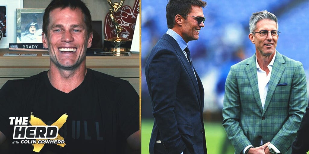 Tom Brady on his growth in the broadcast booth: 'Our best is yet to come' 🙌 | The Herd