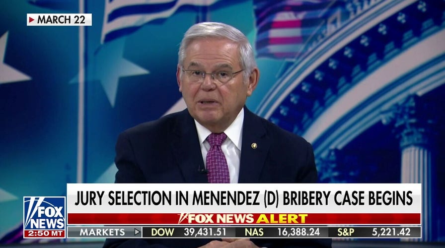Jury selection for Sen. Menendez's case begins