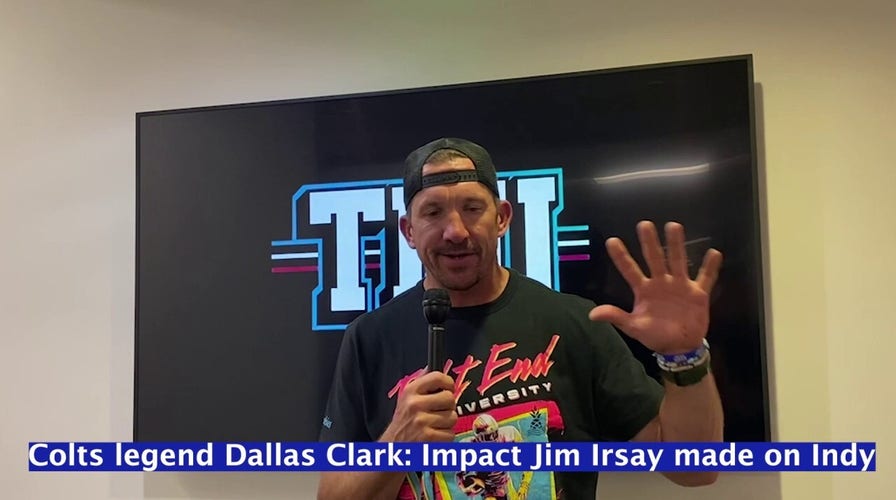Colts legend Dallas Clark on the late Jim Irsay's impact on the NFL, Indianapolis