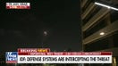 Fox News' Trey Yingst and camera crew run for cover in Israel as Iranian missiles strike