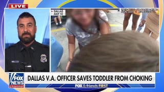 Dallas VA officer rescues choking toddler in heroic bodycam footage