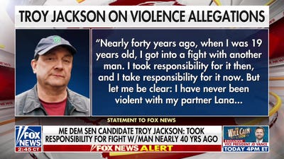 Maine Democratic US Senate candidate Troy Jackson denies domestic violence allegations
