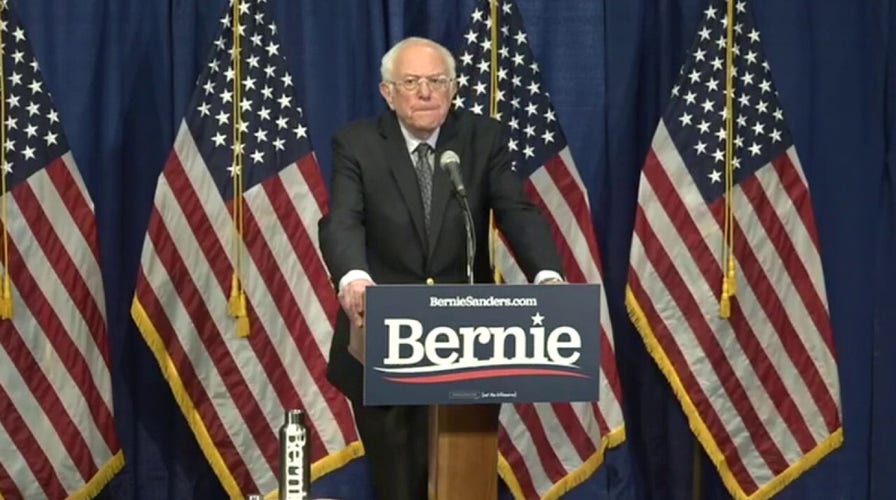 Sanders vows to press on with campaign, after primary losses to Biden