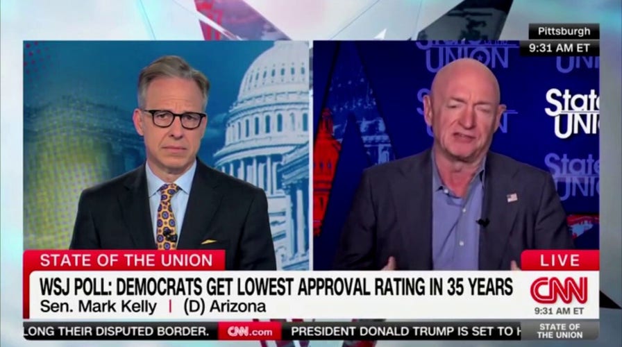 Democratic senator laments party has 'messaging problem' when pressed on low favorability rating