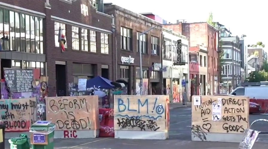 Seattle activists dig in for lengthy occupation in CHOP zone