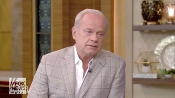 Kelsey Grammer overcome with emotion talking about his new Christian film 