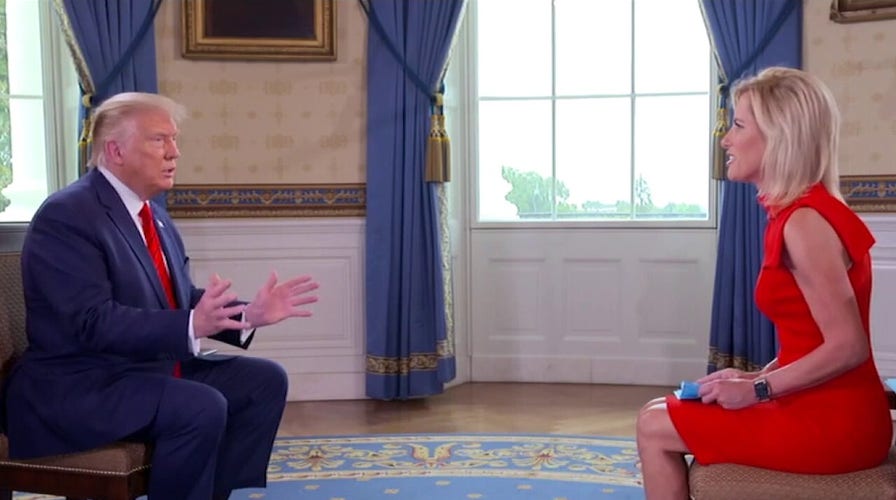 President Trump on winning over women voters, outreach to Black community	