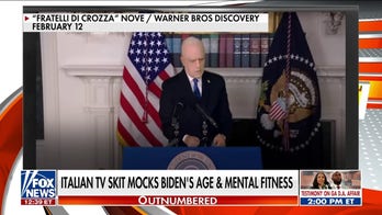 Biden's age mocked in Italian TV skit 