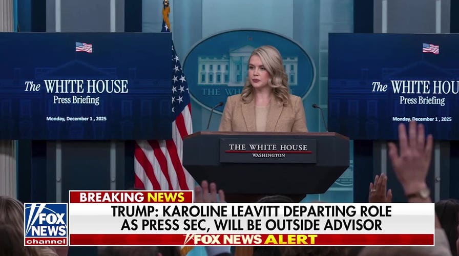Karoline Leavitt leaving White House press secretary role