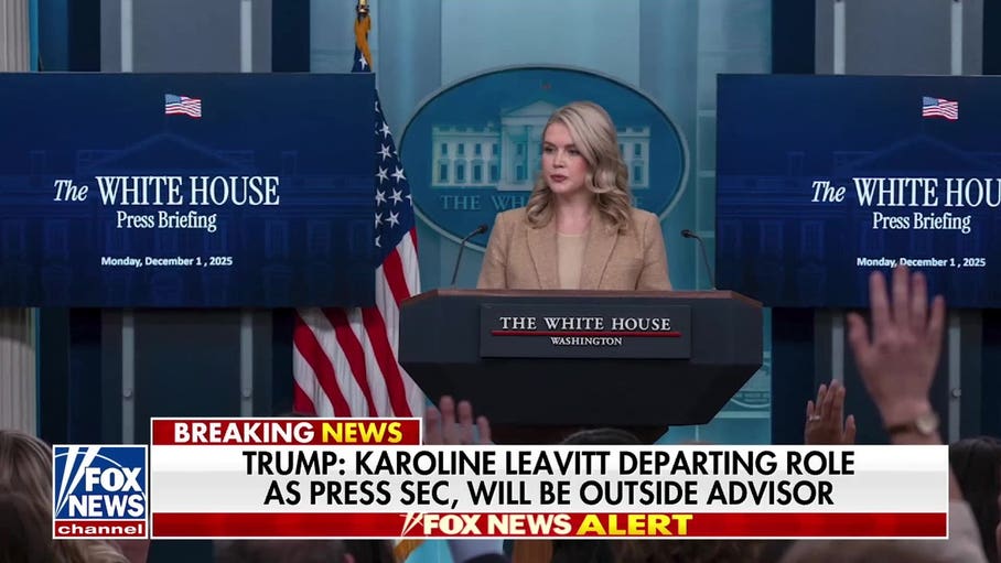 Karoline Leavitt leaving White House press secretary role