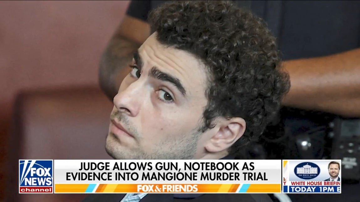 Judge allows gun, notebook as evidence in Mangione murder trial
