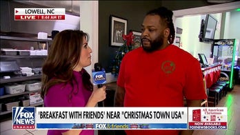 Breakfast with 'Friends' gets into the holiday spirit near 'Christmas Town USA'