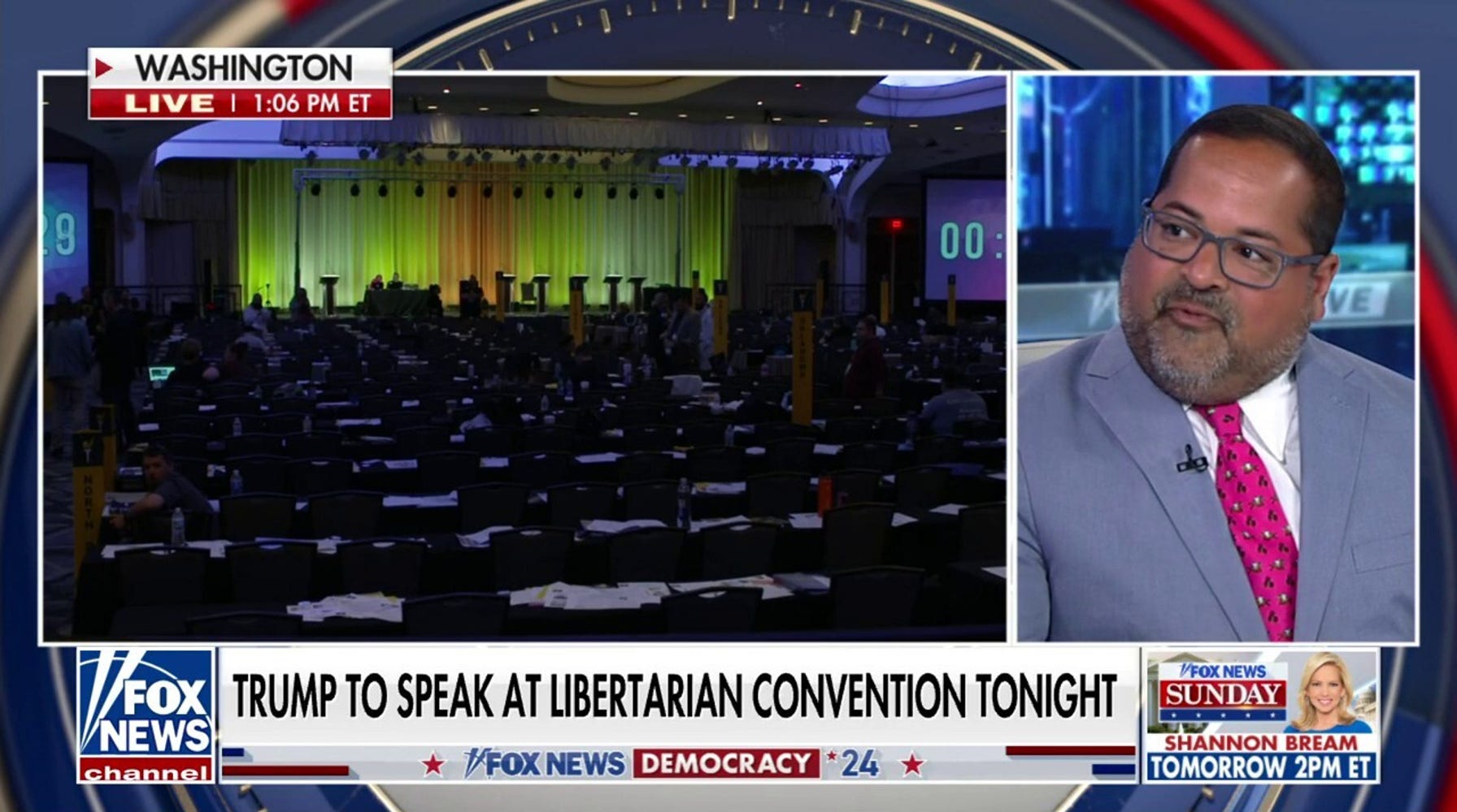 Trump's Attempt at Libertarian Outreach Ends in Jeers and Hisses