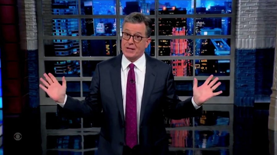 Colbert mocks Biden's border policy shift, joking it will have 'gluten-free' wall