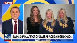 Florida twin sisters graduate as valedictorian and salutatorian