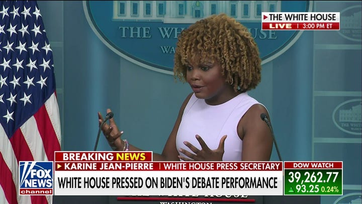 Karine Jean-Pierre: Biden's poor debate was a 'bad night,' not an 'episode' 