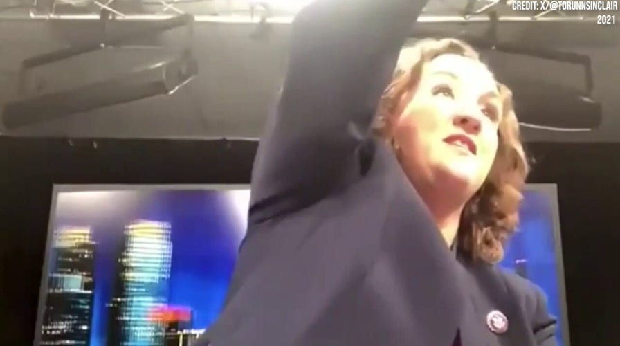 Katie Porter demands staff fix lighting in newly resurfaced video