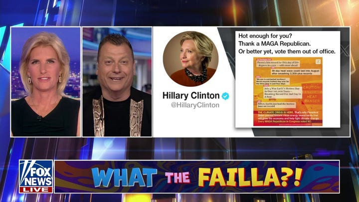Jimmy Joins 'The Ingraham Angle' To Talk About Hillary's Ridiculous Heat Wave Tweet