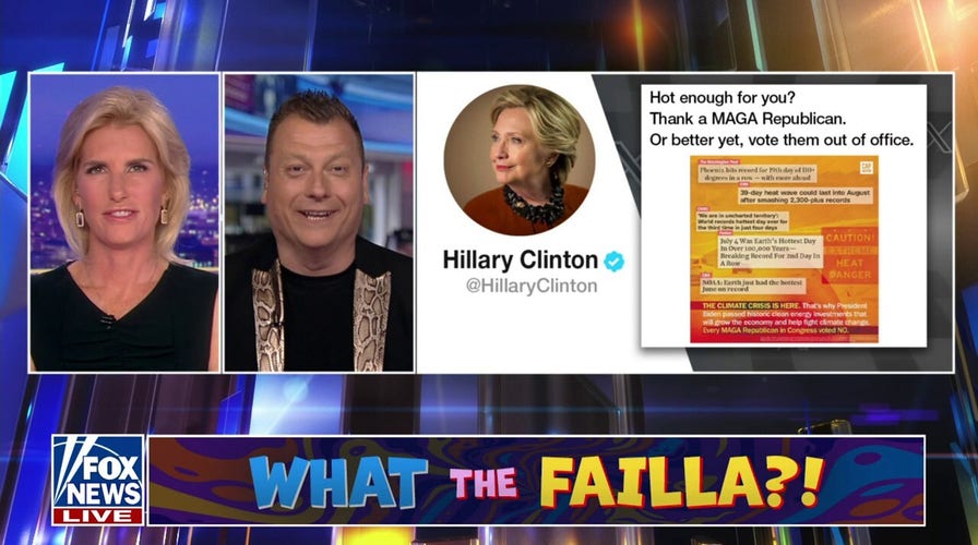 Jimmy Joins 'The Ingraham Angle' To Talk About Hillary's Ridiculous Heat Wave Tweet