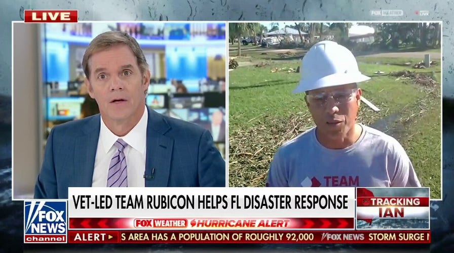 Veteran-led Team Rubicon helping Florida recover after Hurricane Ian