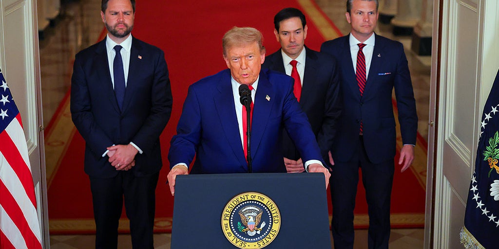 WATCH LIVE: President Trump delivers an address to the nation on Iran