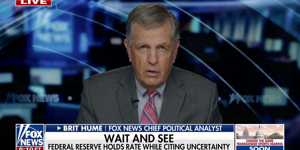 Brit Hume: The Fed chairman is not supposed to be subservient to the president