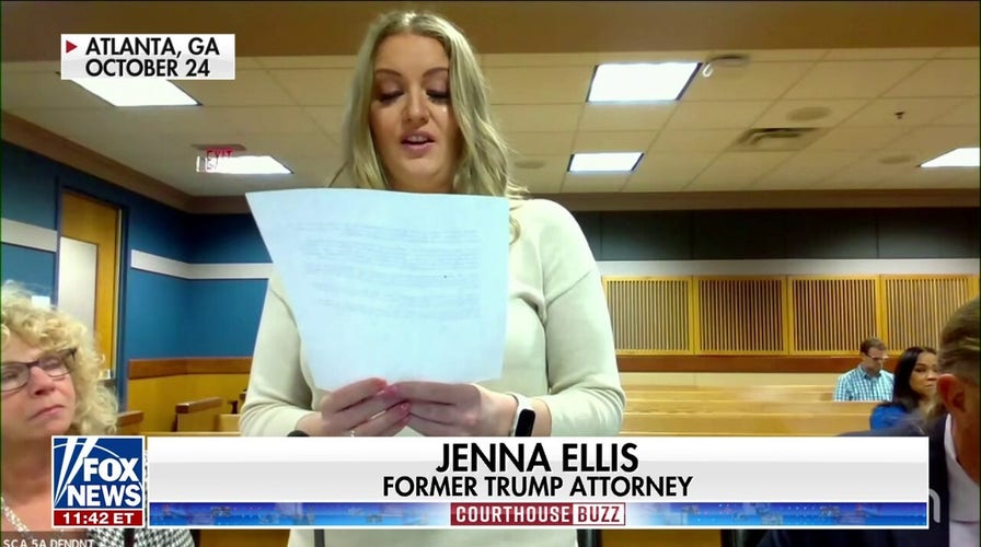Jenna Ellis' guilty plea in the Georgia election case 