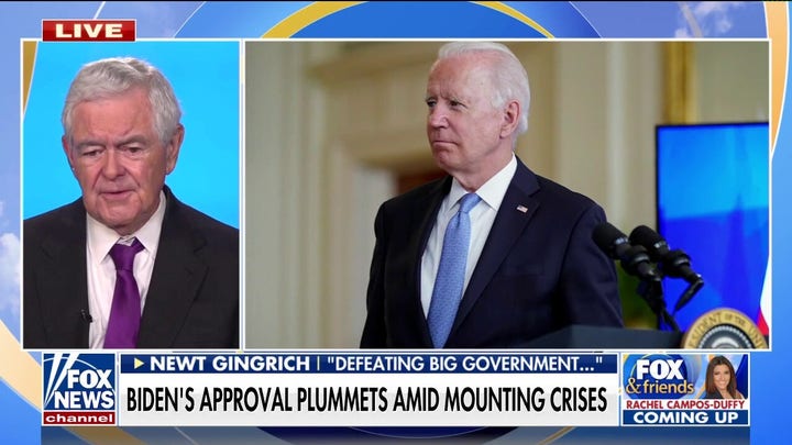 Newt Gingrich: No messaging can help Biden right now