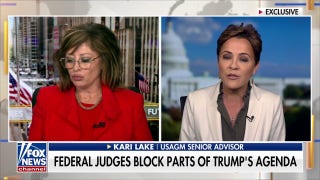'Subverting the will of the people': Kari Lake warns of federal judges' 'concerning behavior' - Fox News