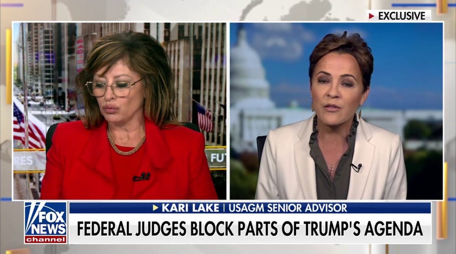 'Subverting the will of the people': Kari Lake warns of federal judges' 'concerning behavior'