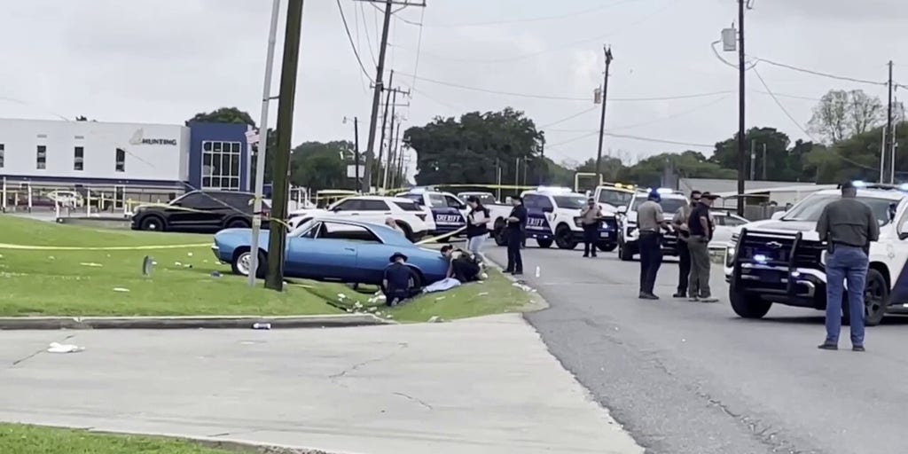 Vehicle hits revelers during parade in Louisiana