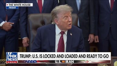 Trump declares US ‘locked and loaded’ for potential massive attack on Iran