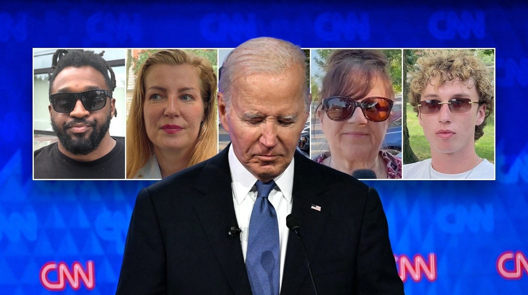 Biden's Promise to Stay in Race: Voters in Blue Cities Express Skepticism