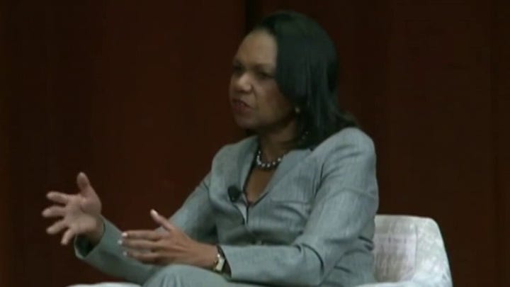 Condoleeza Rice takes jab at liberals for assuming the black vote	