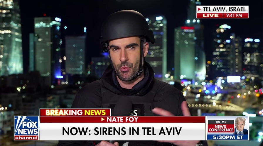Sirens heard in Tel Aviv as interceptor missiles are fired