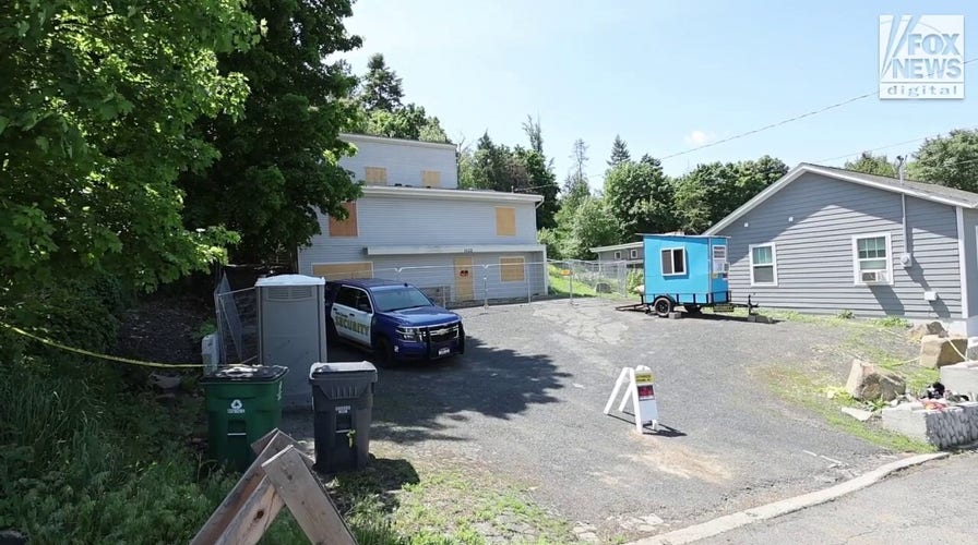 The University of Idaho murder house is boarded up