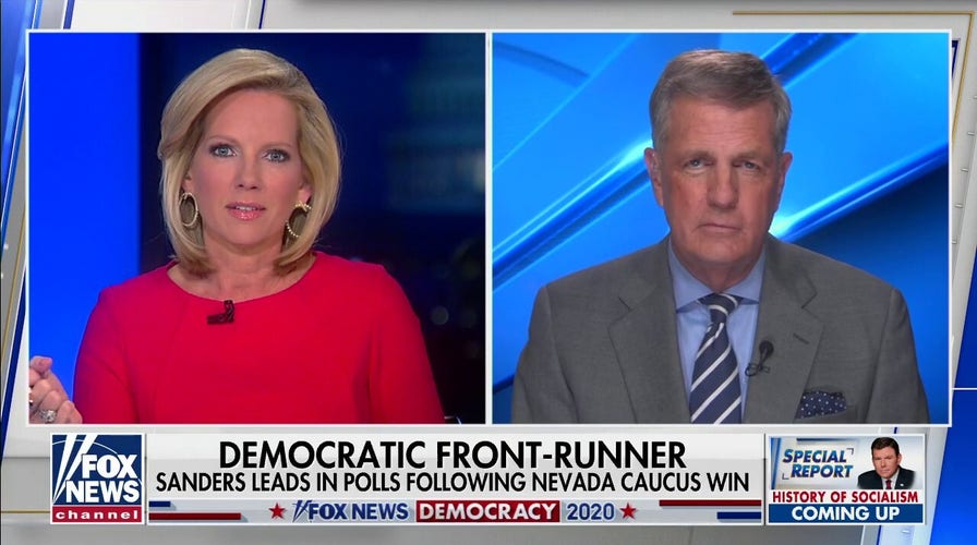 Brit Hume: No Democrat currently has the momentum to stop Sanders