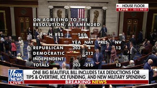 Chad Pergram breaks down the 'algebra' of House vote to open debate on the 'big, beautiful bill'