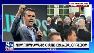 'ETERNAL ROSTER': 'The Five' discusses Charlie Kirk's Medal of Freedom