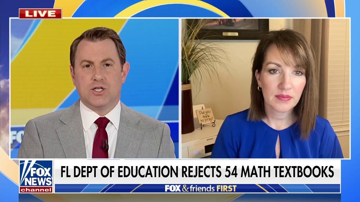 Florida mother on state rejecting math textbooks over CRT concerns:  'Parents have had enough' | Fox News