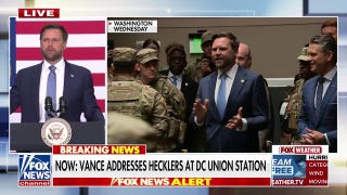 JD Vance addresses heckling incident at DC Union Station before supporters in Georgia