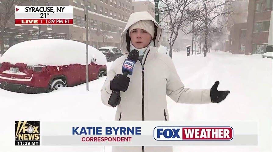 Dangerous winter storm slams New York