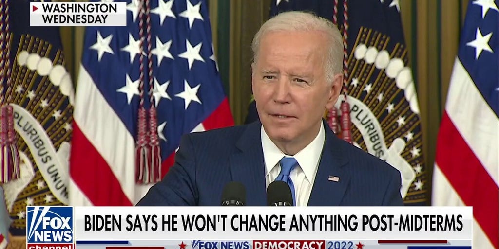 Biden vows to do nothing differently post-midterms | Fox News Video