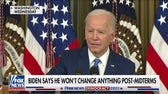 Biden vows to do nothing differently post-midterms