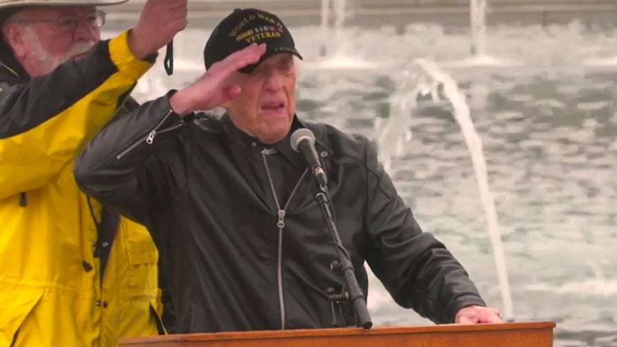 WWII vet: 'We gave up our yesterdays for your tomorrows'