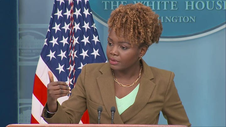 Karine Jean-Pierre: If you buy a car youre expected to make payments